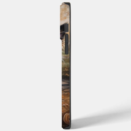 Papillon pompoenen Halloween eng Case-Mate iPhone Case (Achterkant / Links)