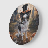 Papillon pompoenen Halloween eng Grote Klok (Hoek)