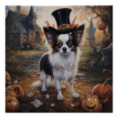 Papillon pompoenen Halloween eng Perfect Poster (Voorkant)