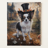 Papillon pompoenen Halloween eng Planner (Achterkant)