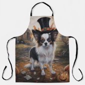 Papillon pompoenen Halloween eng Schort (Voorkant)