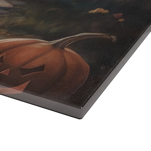 Papillon pompoenen Halloween eng Snijplank (Hoek)