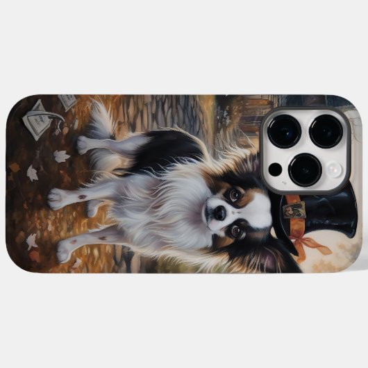 Papillon Pompoenen Halloween Griezelen Case-Mate iPhone Case (Achterkant (horizontaal))