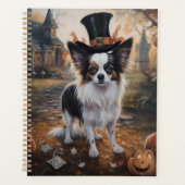 Papillon Pompoenen Halloween Griezelen Planner (Voorkant)
