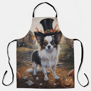 Papillon Pompoenen Halloween Griezelen Schort