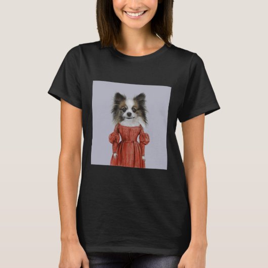 Papillon Princess T-shirt (Voorkant)