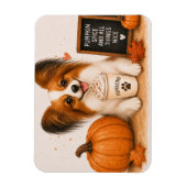 Papillon Pumpkin Spice Magneet (Verticaal)