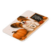 Papillon Pumpkin Spice Magneet (Linkerzijde)