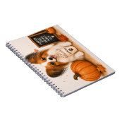 Papillon Pumpkin Spice Notitieboek (Rechterzijde)