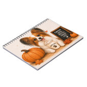 Papillon Pumpkin Spice Notitieboek (Linkerzijde)