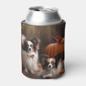 Papillon Puppy Herfst Delight Pompoen Blikjeskoeler (Blikje Voorkant)