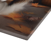 Papillon Puppy Herfst Delight Pompoen Snijplank (Hoek)