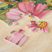 Papillon Puzzle – Watercolor Dog Art Legpuzzel (Zijkant)