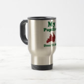 Papillon Reisbeker (Voorkant links)