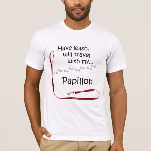 Papillon reisleiband t-shirt (Voorkant)