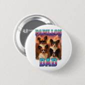Papillon Ronde Button 5,7 Cm (Voorkant /achterkant)