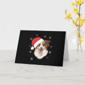 Papillon Santa Kerstmis Jongens Meisjes Cadeau Kaart (Gele Bloem)