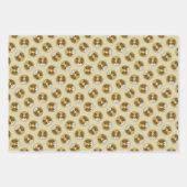 Papillon Schilderij Lemon en White Original Dog Ar Inpakpapier Vel (Voorkant)