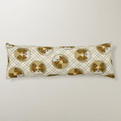 Papillon Schilderij Lemon en White Original Dog Ar Lichaamskussen (Achterkant)