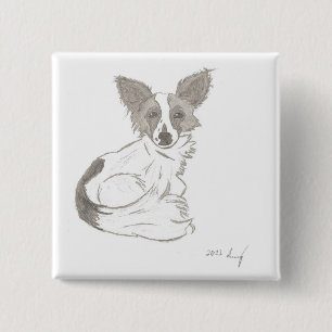 Papillon Sketch Button