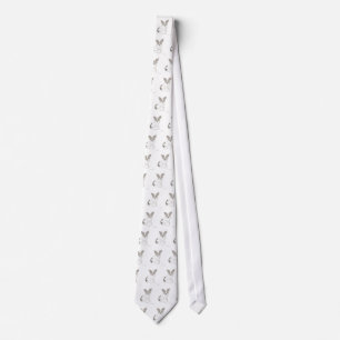 Papillon Sketch Necktie Stropdas