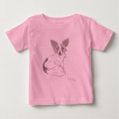 Papillon Sketch Shirten (Voorkant)