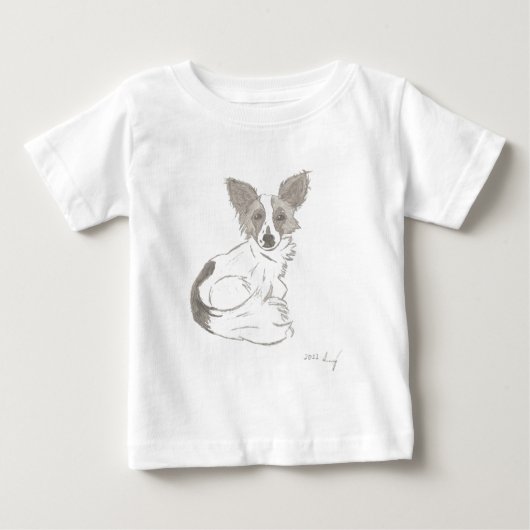 Papillon Sketch Shirten (Voorkant)