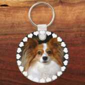Papillon Sleutelhanger (Voorkant)