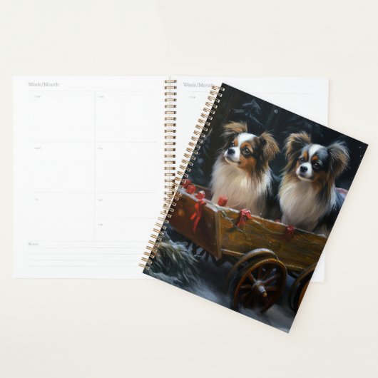 Papillon Sneeuwslee Kerstdecoratie Planner (Display)