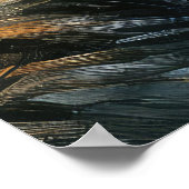 Papillon Sneeuwslee Kerstdecoratie Poster (Hoek)