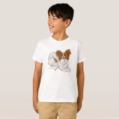 papillon t-shirt (Voorkant volledig)