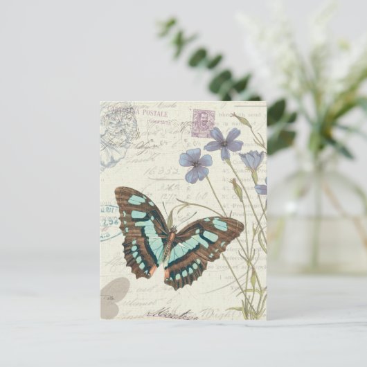 Papillon Tales Briefkaart (Staand voorkant)