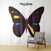 Papillon Tapestry Wandkleed (In situ)