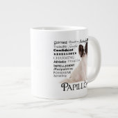 Papillon Traits Jumbo Mok (Voorkant rechts)