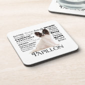 Papillon Traits Onderzetter set (Linkerzijde)