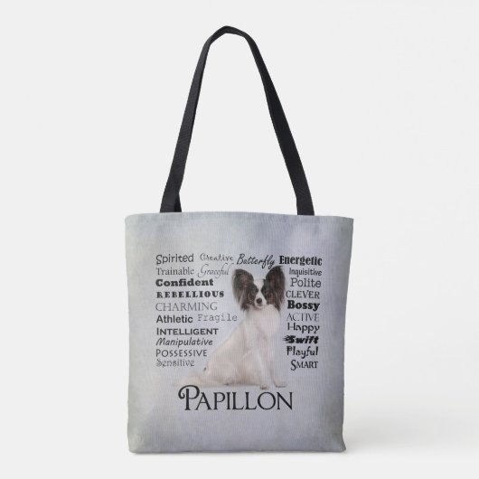 Papillon Traits Tas (Achterkant)