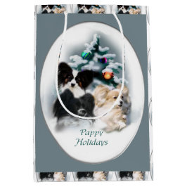 Papillon Trio Kerstmis Medium Cadeauzakje