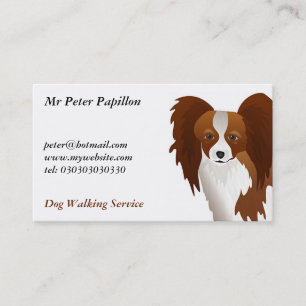 Papillon Visitekaartje