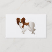 Papillon Visitekaartje (Achterkant)