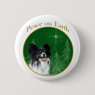 Papillon Vrede Ronde Button 5,7 Cm