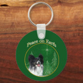 Papillon Vrede Sleutelhanger (Voorkant)