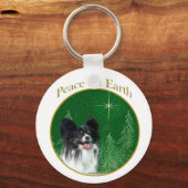 Papillon Vrede Sleutelhanger (Voorkant)