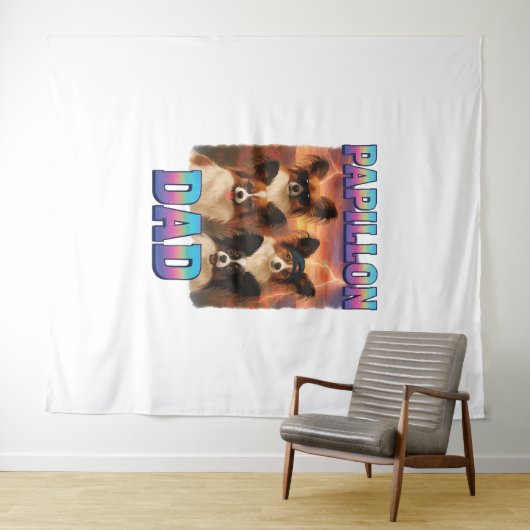 Papillon Wandkleed (In Situ (horizontaal))