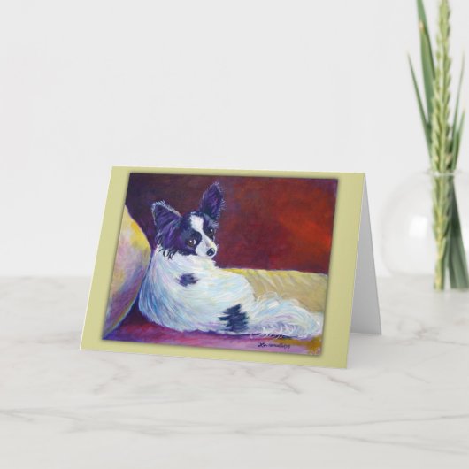 Papillon-Wenskaarten Kaart (Voorkant)