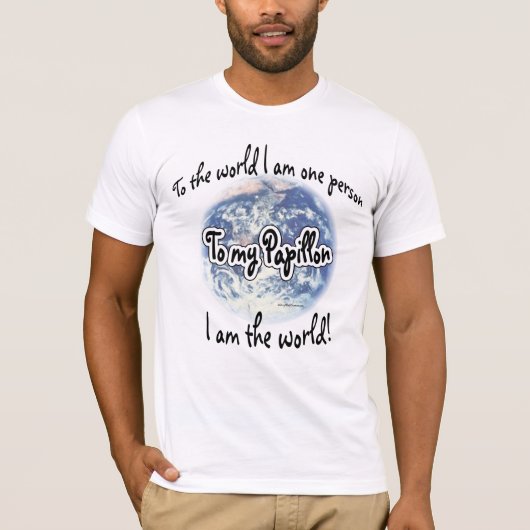 Papillon Wereld 2 T-shirt (Voorkant)