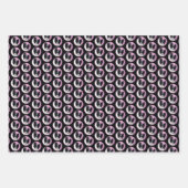 Papillon (White and Black) Painting - Dog Art Inpakpapier Vel (Voorkant 3)