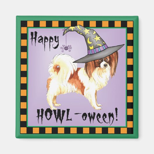 Papillon Witch Magneet (Voorkant)