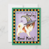 Papillon Witch uitnodiging (Voorkant)