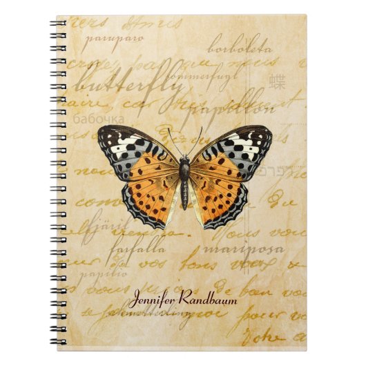 Papillon Words Notitieboek (Voorkant)