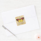 Papillon Words Sticker (Envelop)